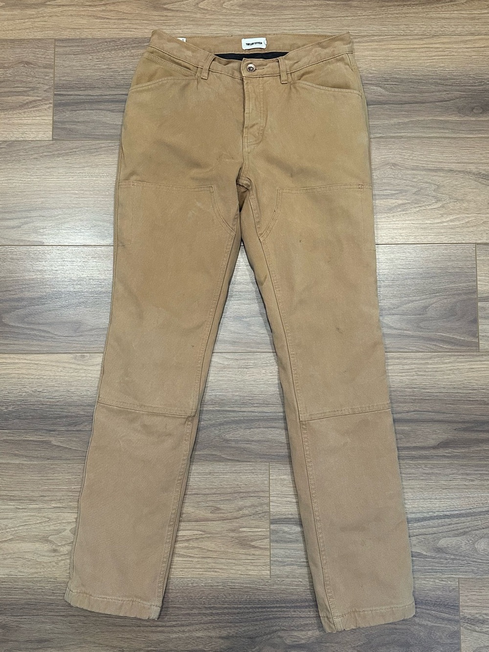 Taylor Stitch The Lined Chore Pant in Tan Size 30
